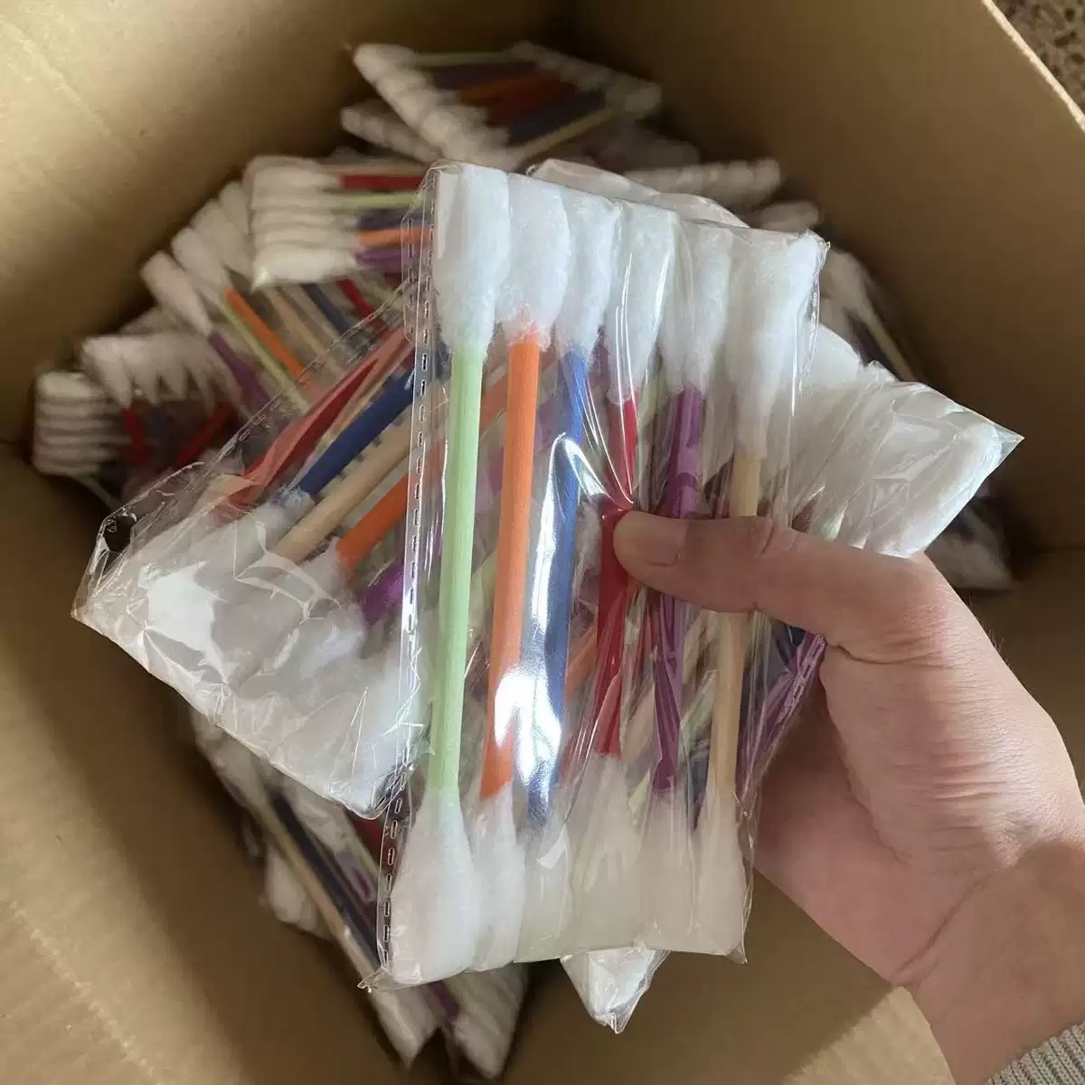 Catnip Toys - Creative Large Cotton Swab Shaped Catnip