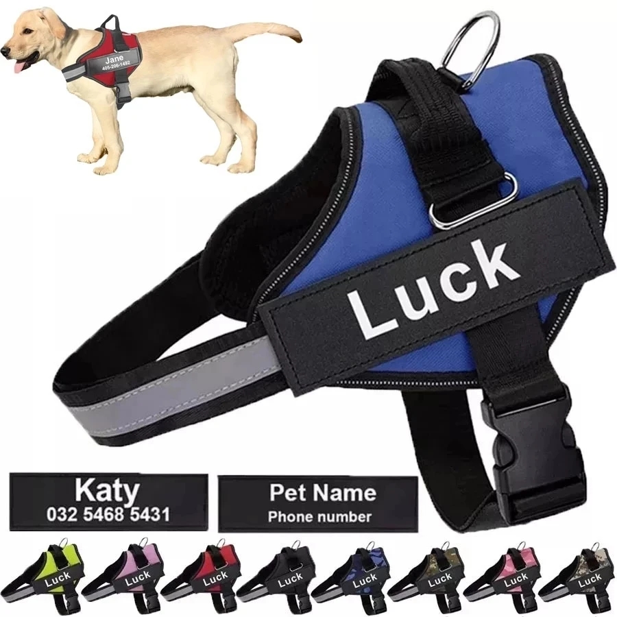 No Pull Dog Harness - Dropshipping Dog Harness Vest ID Patch
