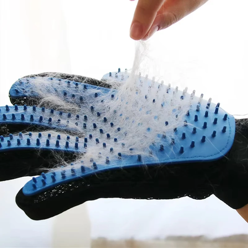Pet Hair Remover Brush - Pet Glove Cat Grooming Glove Cat