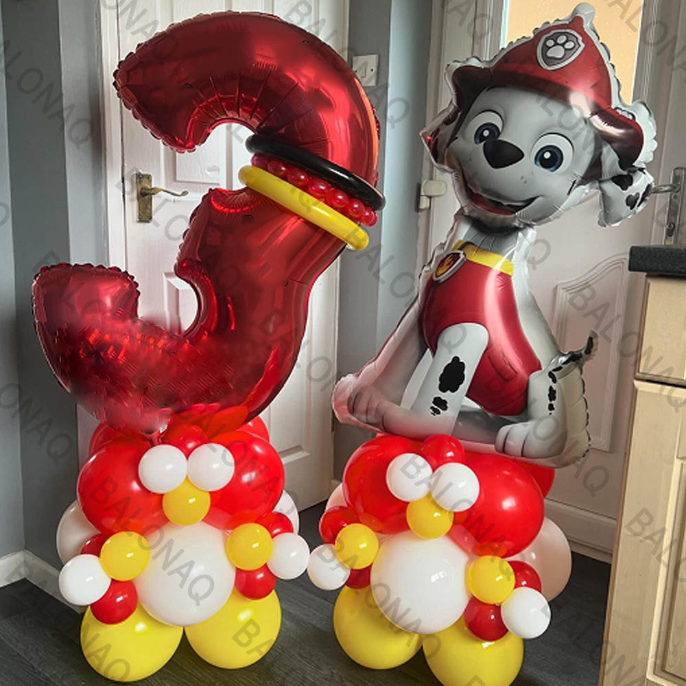 Pet Supplies Warehouse - 47pcs Paw Patrol Balloon Captain Ryder