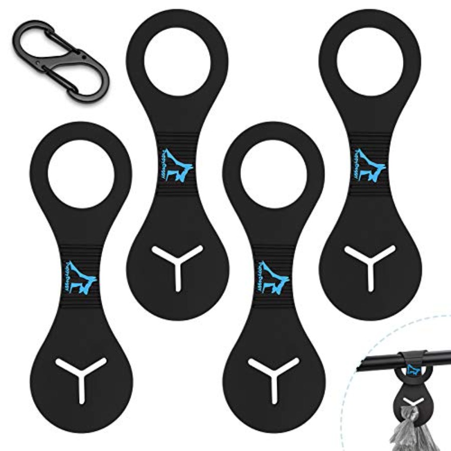 Poop Bag Dispenser - Dog Poop Bag Holder for Leash