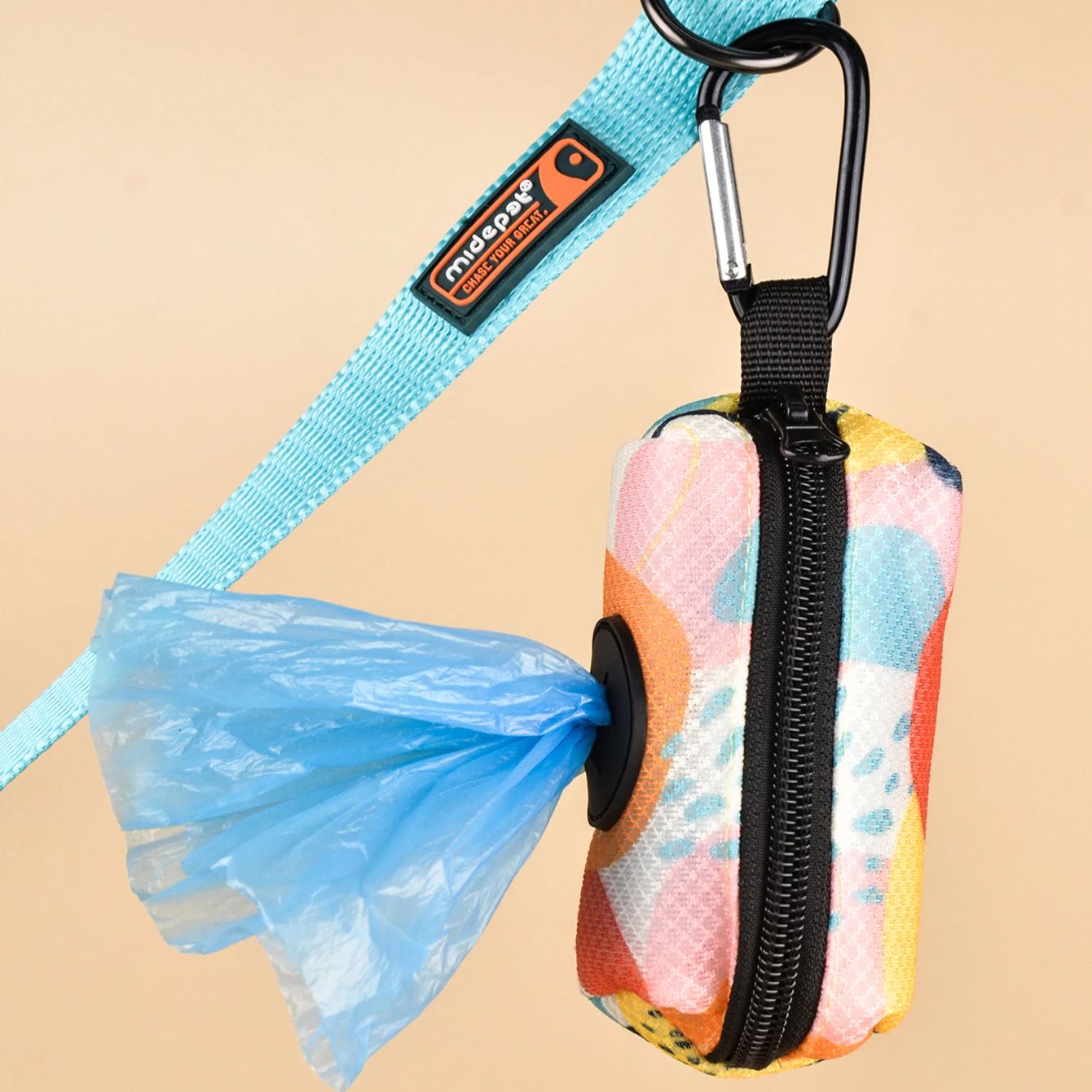 Poop Bag Dispenser - Abstract Designer Print Cute Design Pet