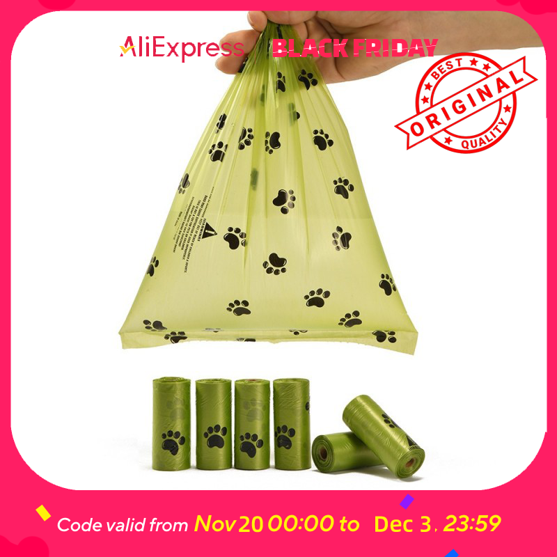 Poop Bag Dispenser - Eco-Friendly Pet Waste Bags - Biodegradable,