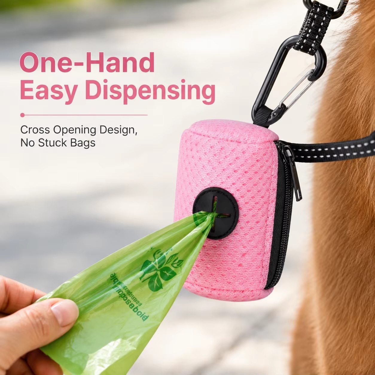 Poop Bag Dispenser - Dog Poop Bag Dispenser Hangingable Dog