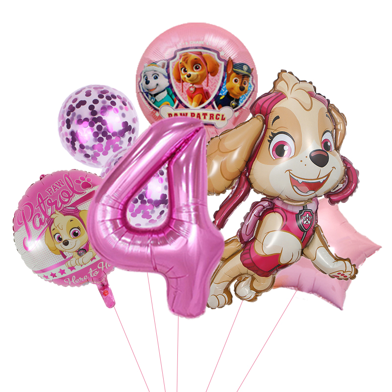 Pet Supplies Warehouse - 7pcs Cartoon Paw Patrol Theme Puppy