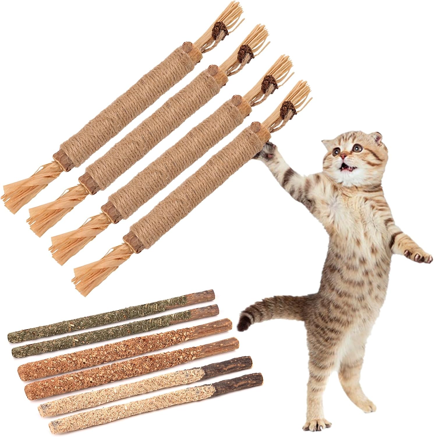 Catnip Toys - Silvervine Chew Sticks for Cats 10