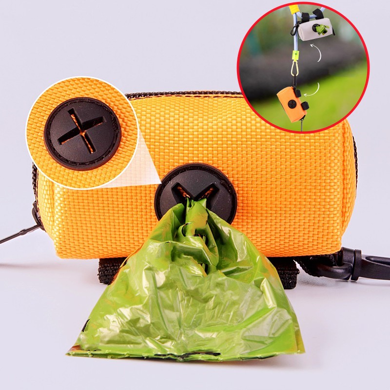 Poop Bag Dispenser - Dog Poop Bag Dispenser Hangingable Dog