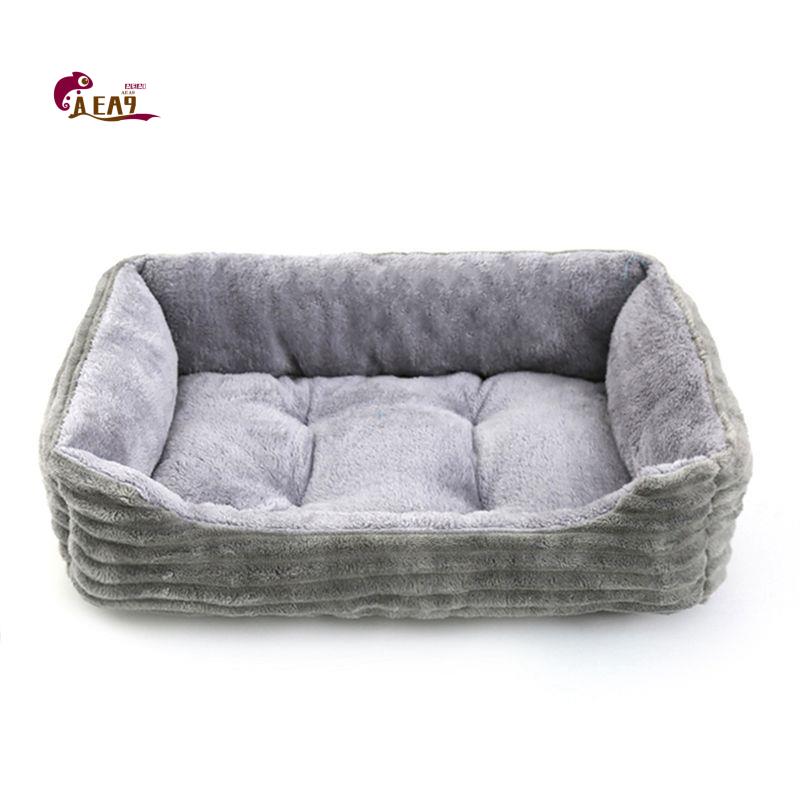 Pet X Supplies & Tack Howell Mi - AEA9-Grey Dog Bed Pet Square Plush