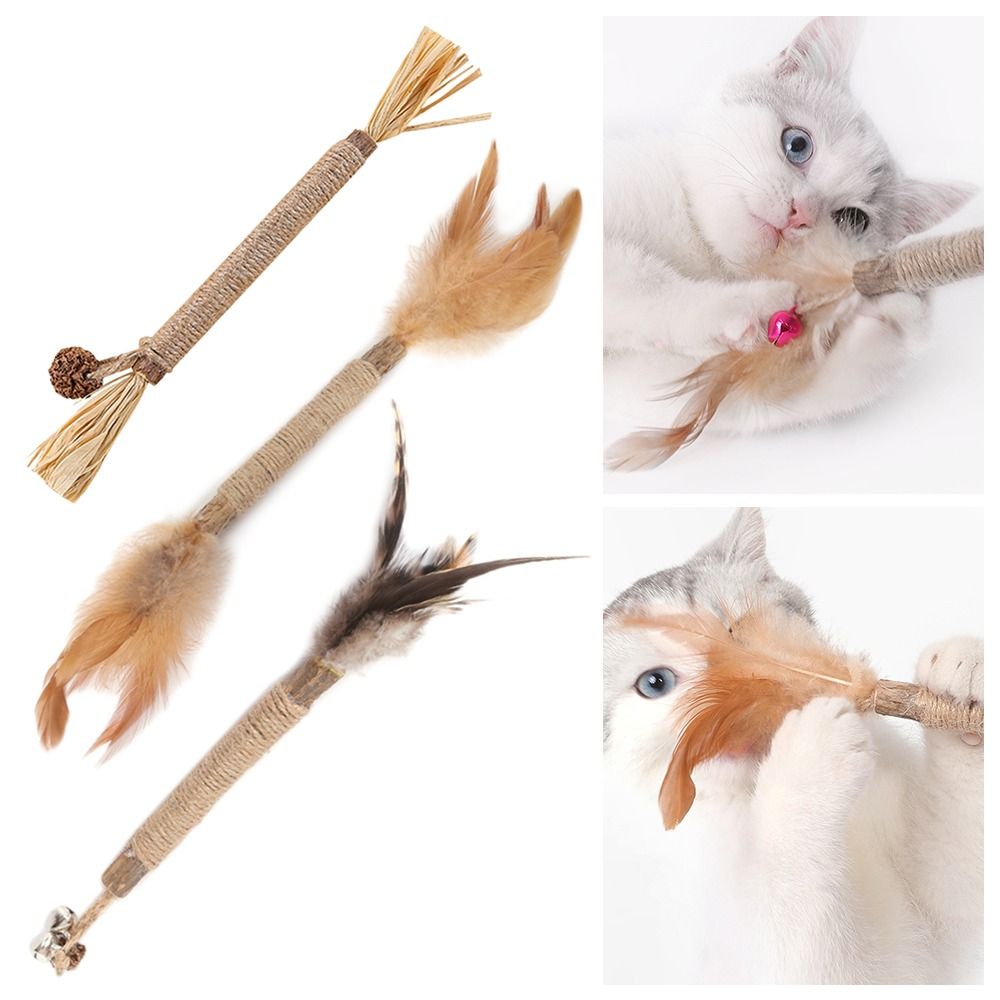 Catnip Toys - Silvervine Sticks Pet Cat Toys Natural