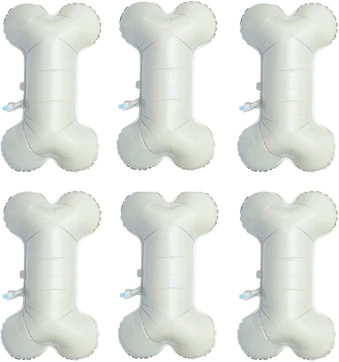Pet Supplies Warehouse - 6pcs 45x75cm Funny Bone Shape Foil