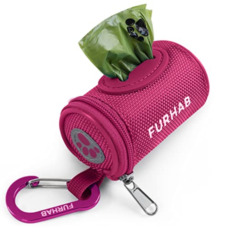 Poop Bag Dispenser - Dog Poop Bag Holder for Leash