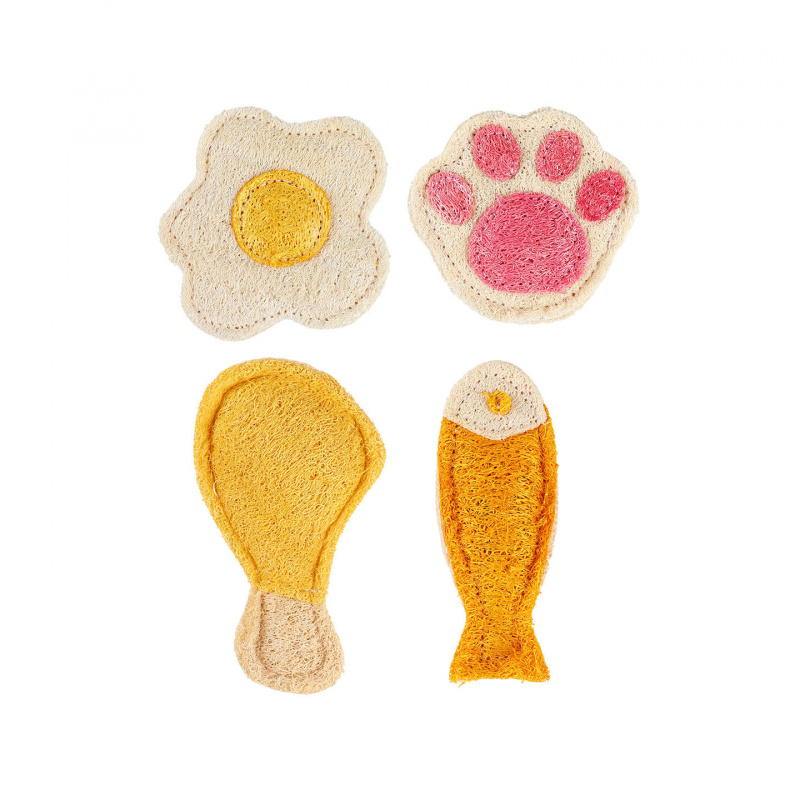 Cross-border loofah pet toy fo - Catnip Toys review and price