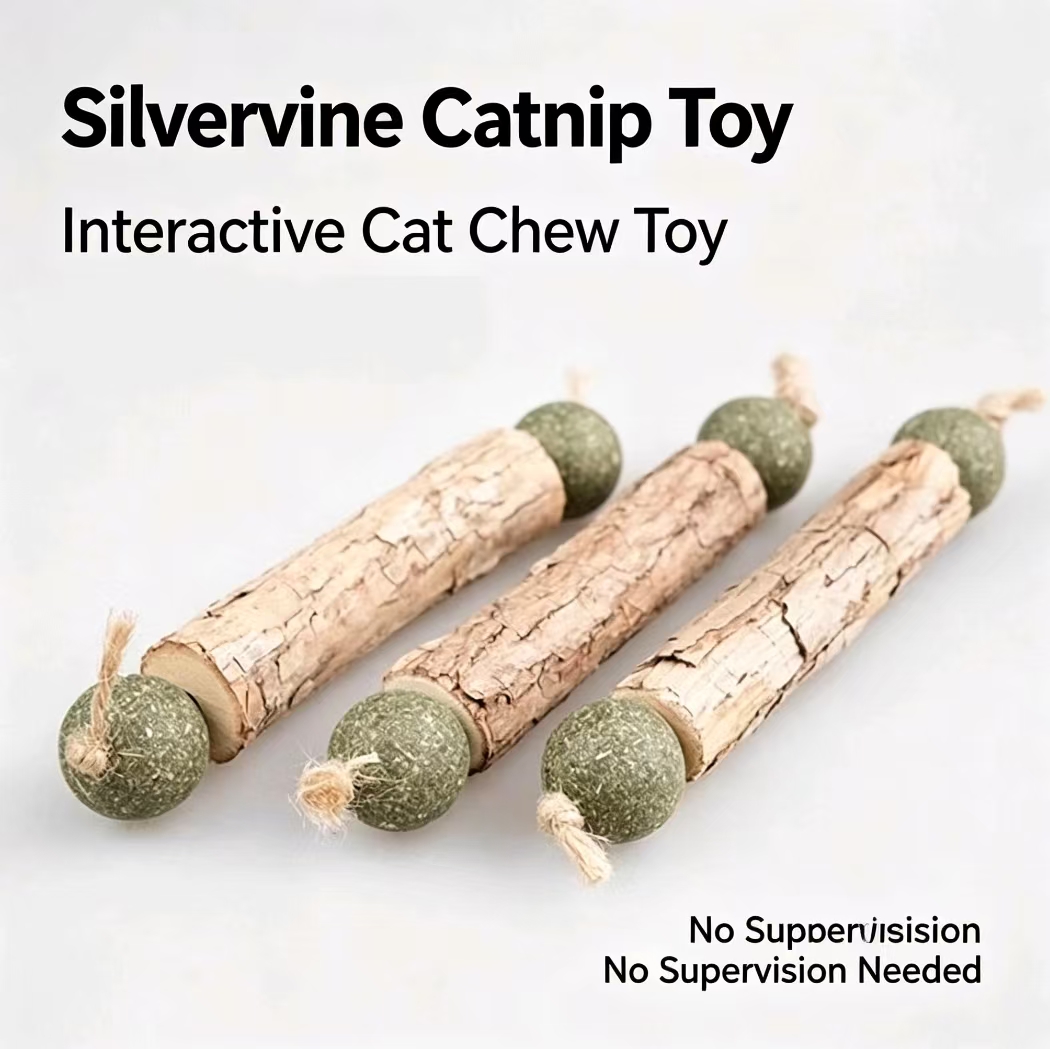 Cat Toy: Wooden Catnip Double- - Catnip Toys review and price