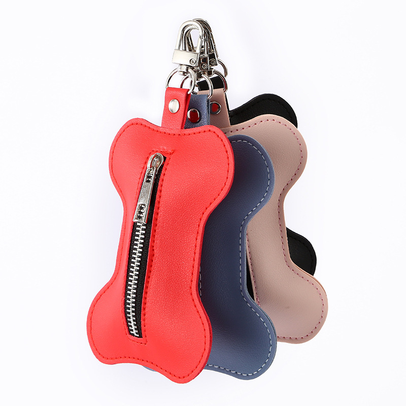 PU Portable Dog Poop Bag Holde - Poop Bag Dispenser review and price