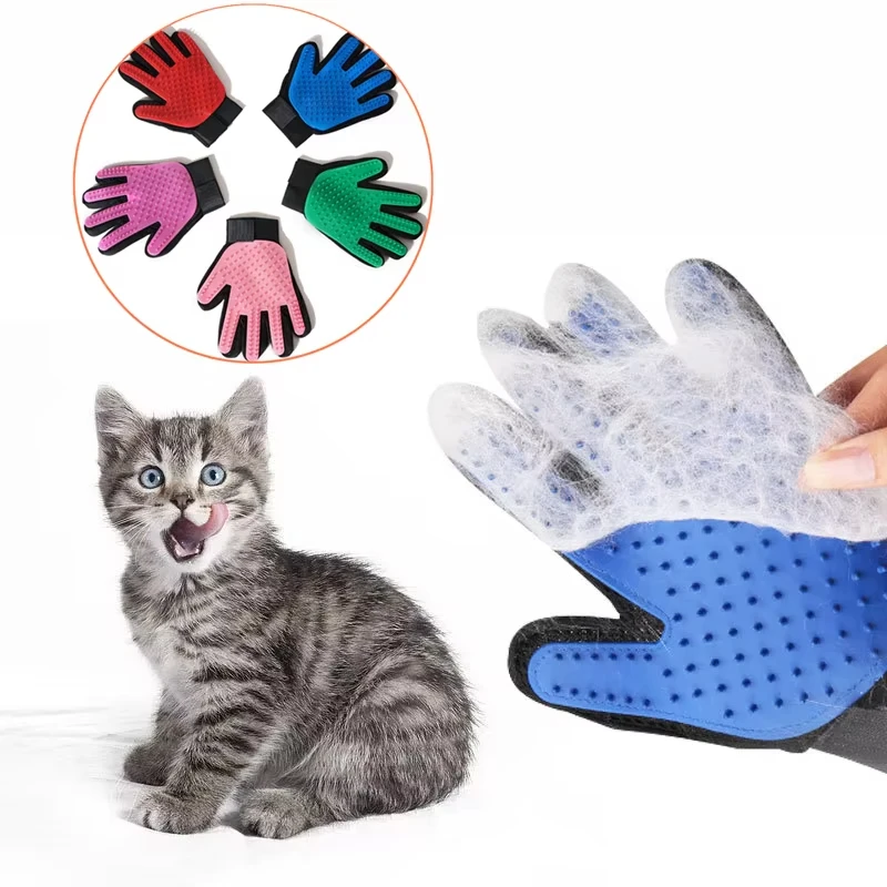 Pet Glove Cat Grooming Glove C - Pet Hair Remover Brush review and price