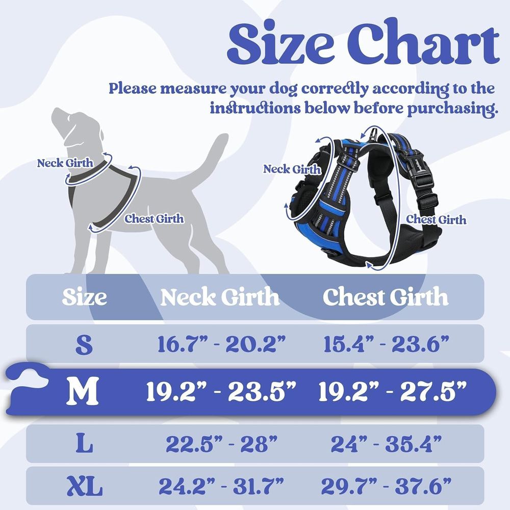 Medium Sized Dog Harness, Easy - No Pull Dog Harness review and price