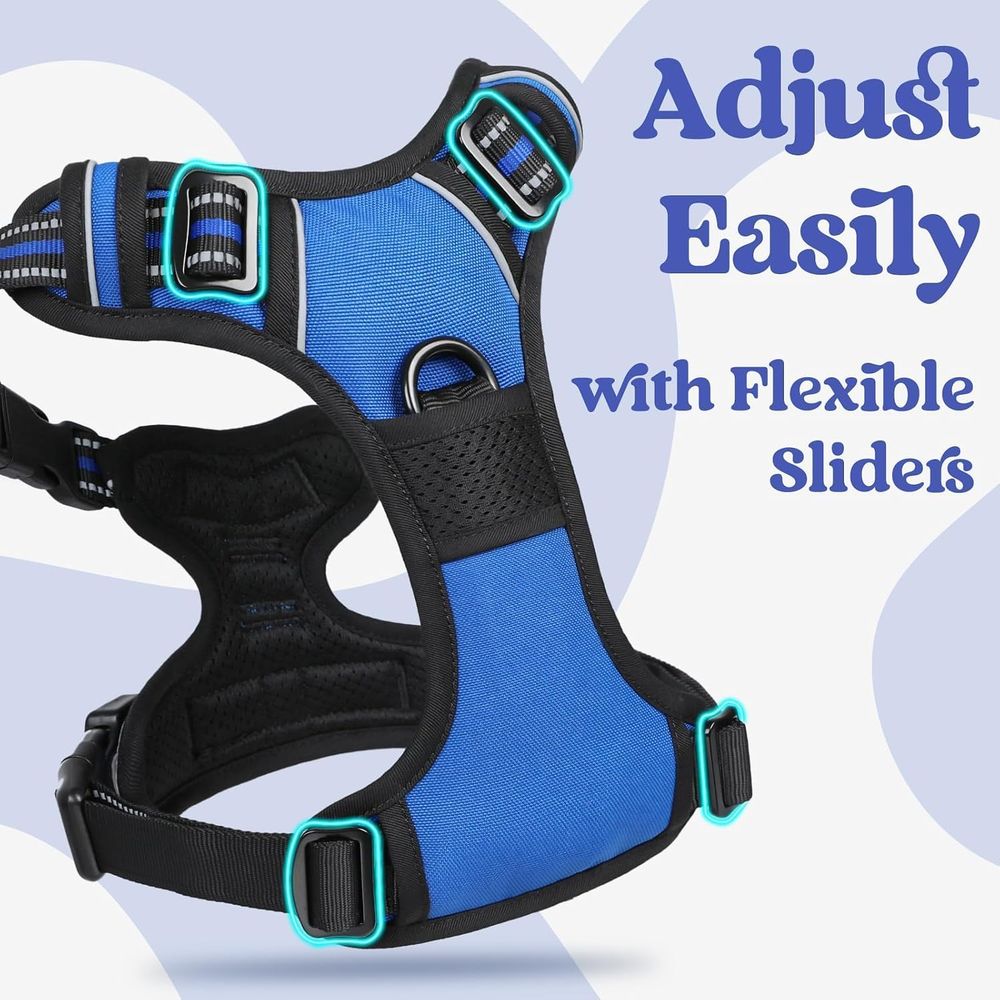 Medium Sized Dog Harness, Easy - No Pull Dog Harness review and price