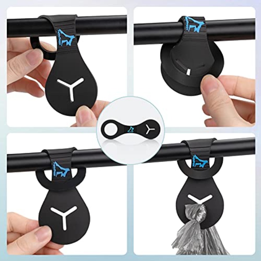 Dog Poop Bag Holder for Leash  - Poop Bag Dispenser review and price
