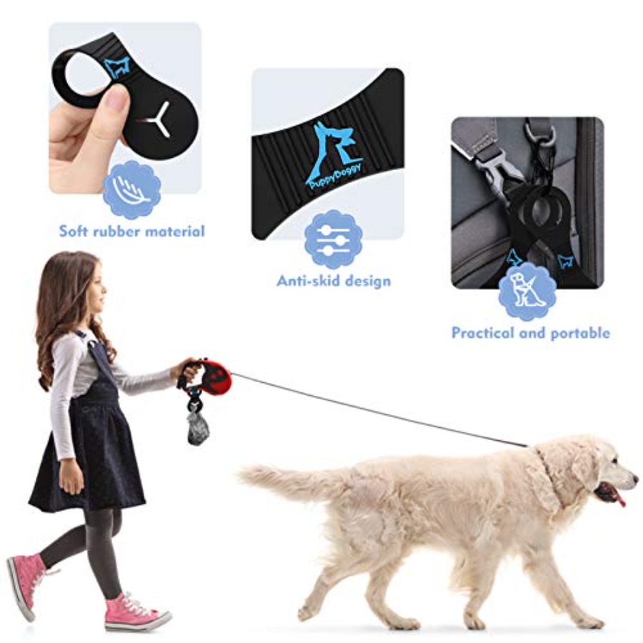 Dog Poop Bag Holder for Leash  - Poop Bag Dispenser review and price