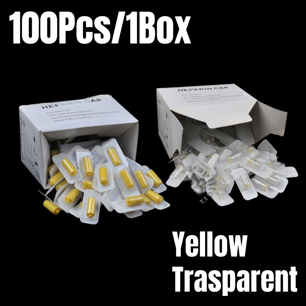100Pcs/Box Heparin Cap IV Disp - Pet Supplies Warehouse review and price
