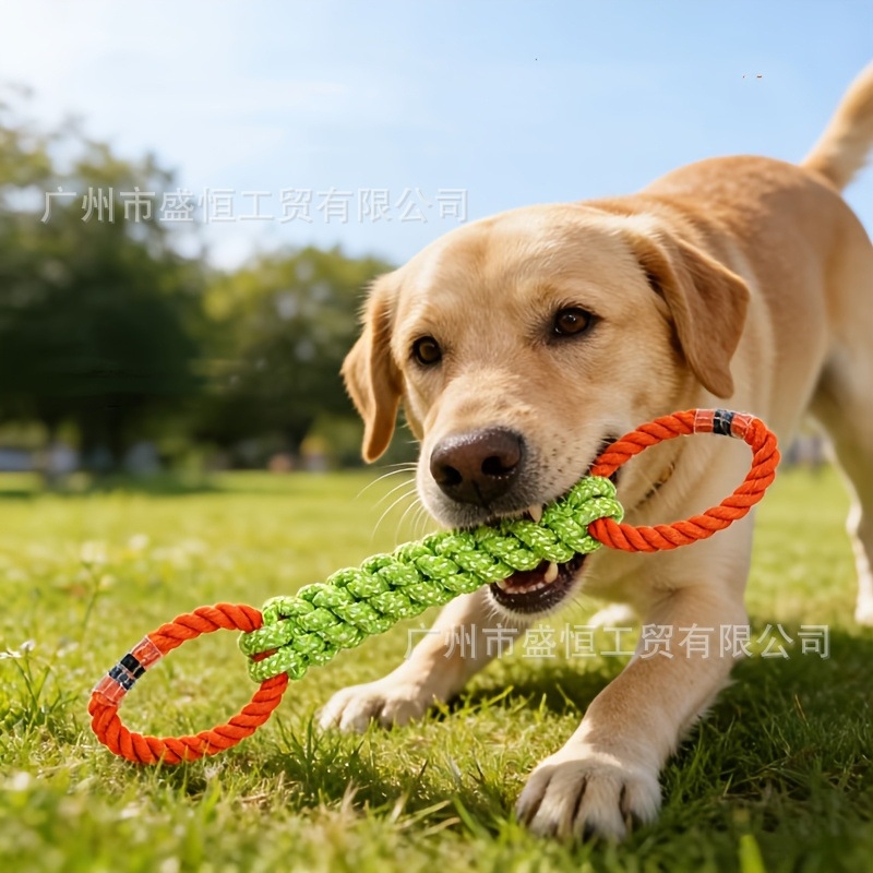 Pet toy cotton rope double-rin - Pet Dental Chew Toy review and price