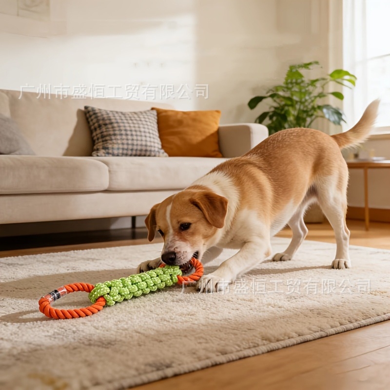 Pet toy cotton rope double-rin - Pet Dental Chew Toy review and price