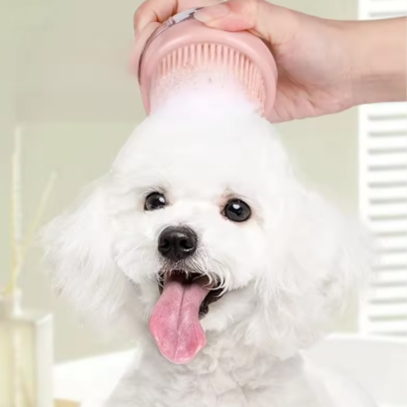 Pet Bathing Brush Soft Silicon - Pet Supplies Warehouse review and price