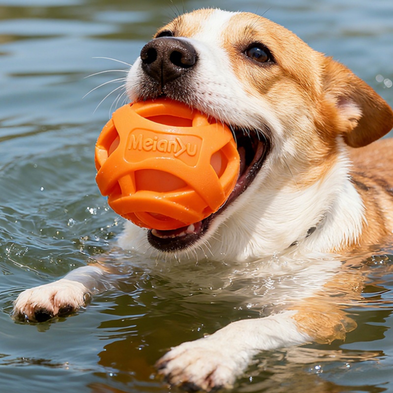 Indestructible Dog Chew Ball f - Pet Dental Chew Toy review and price