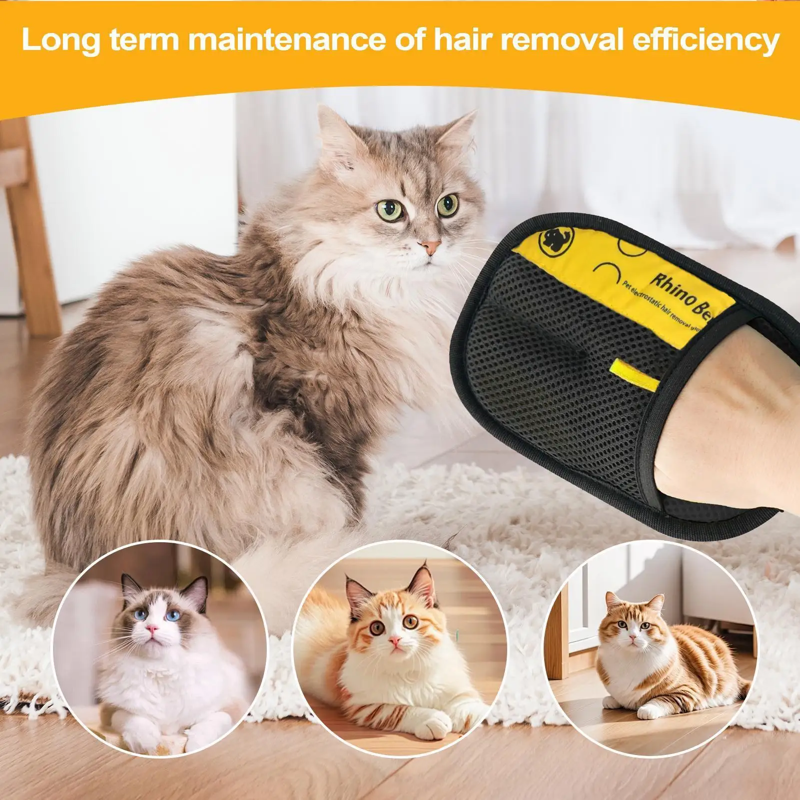 2pcs Cat Grooming Gloves Elect - Pet Hair Remover Brush review and price