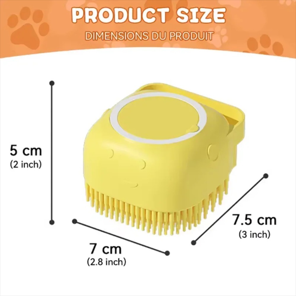 Silicone Bath Massage Brush Mu - Pet Supplies Warehouse review and price