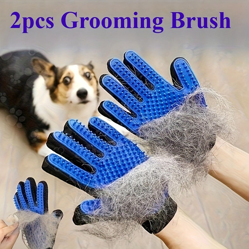 2 Pcs Cleaning Gloves Suitable - Pet Hair Remover Brush review and price