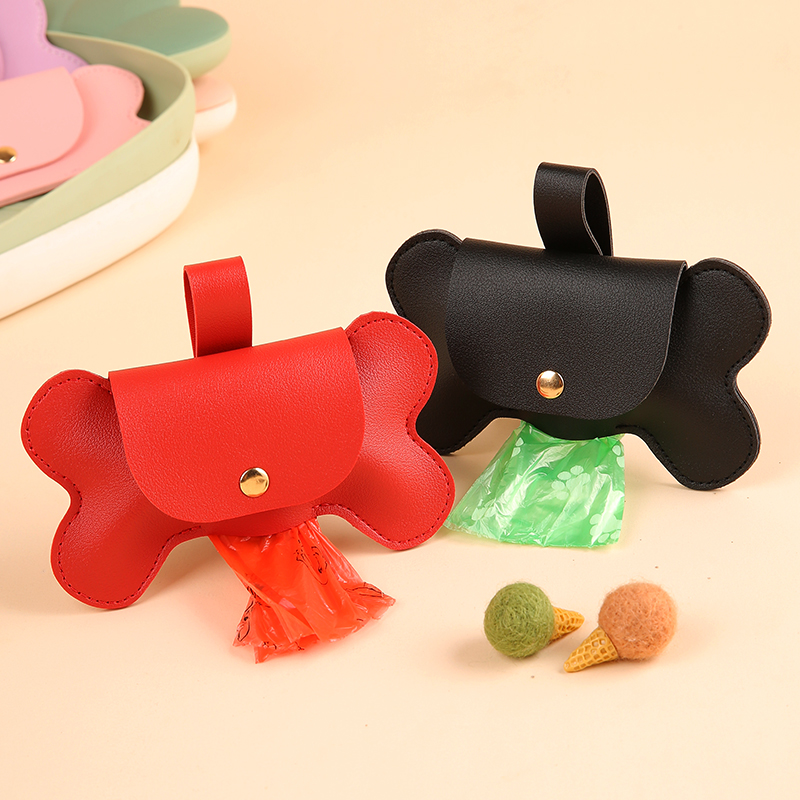 PU Leather Dog Poop Bag Dispen - Poop Bag Dispenser review and price