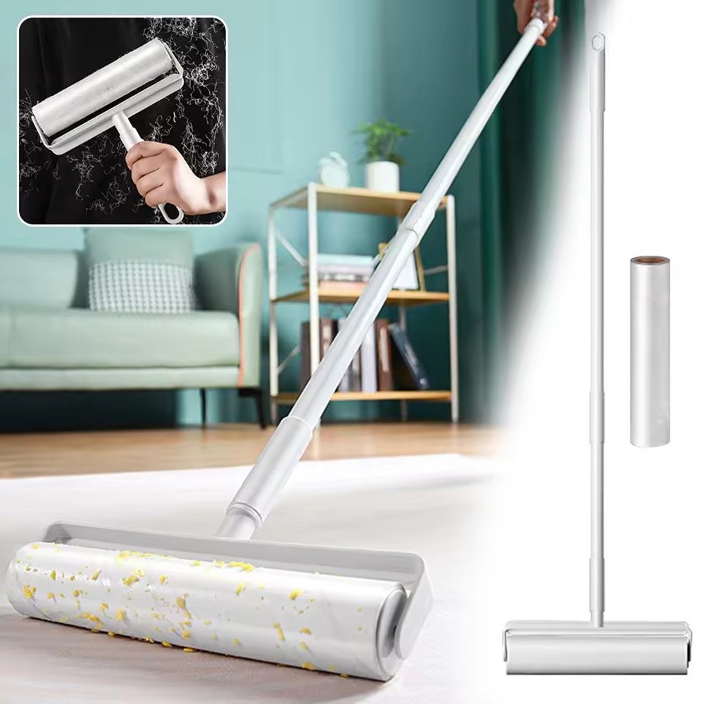 Tearable Long Handle Lint Roll - Pet Hair Remover Brush review and price
