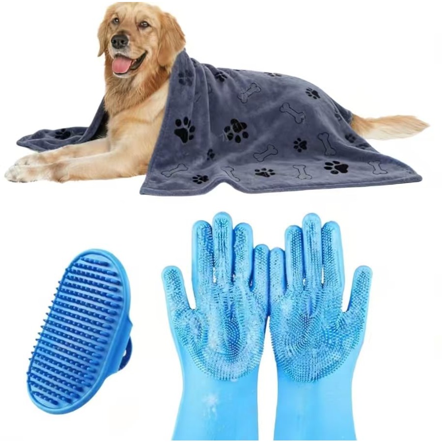 3PCS Dog Bath Supplies, Dog Ba - Pet X Supplies & Tack Howell Mi review and price