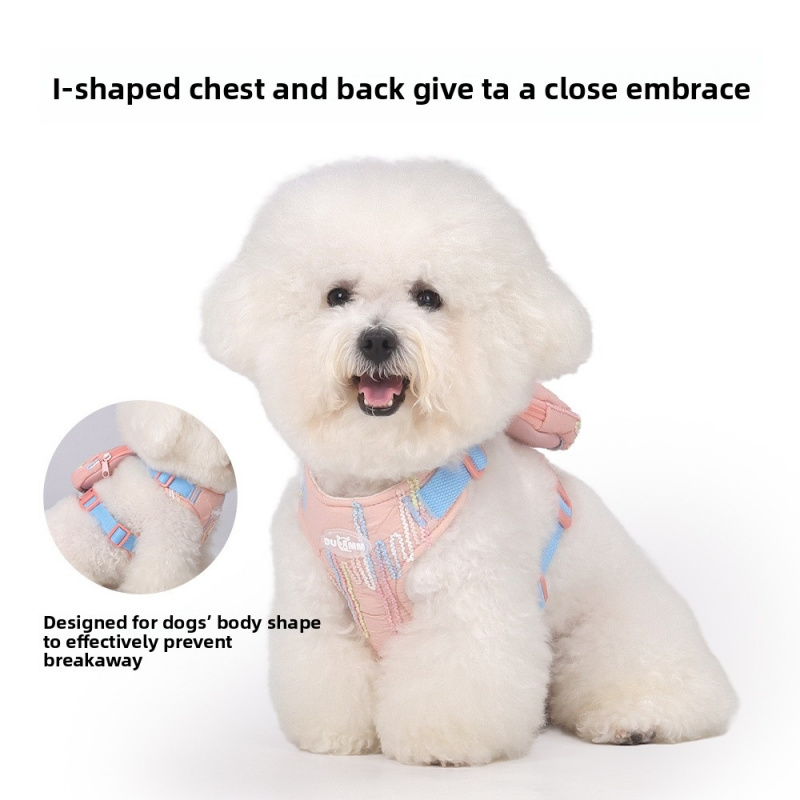 Cute Pastel Pet Harness with M - No Pull Dog Harness review and price