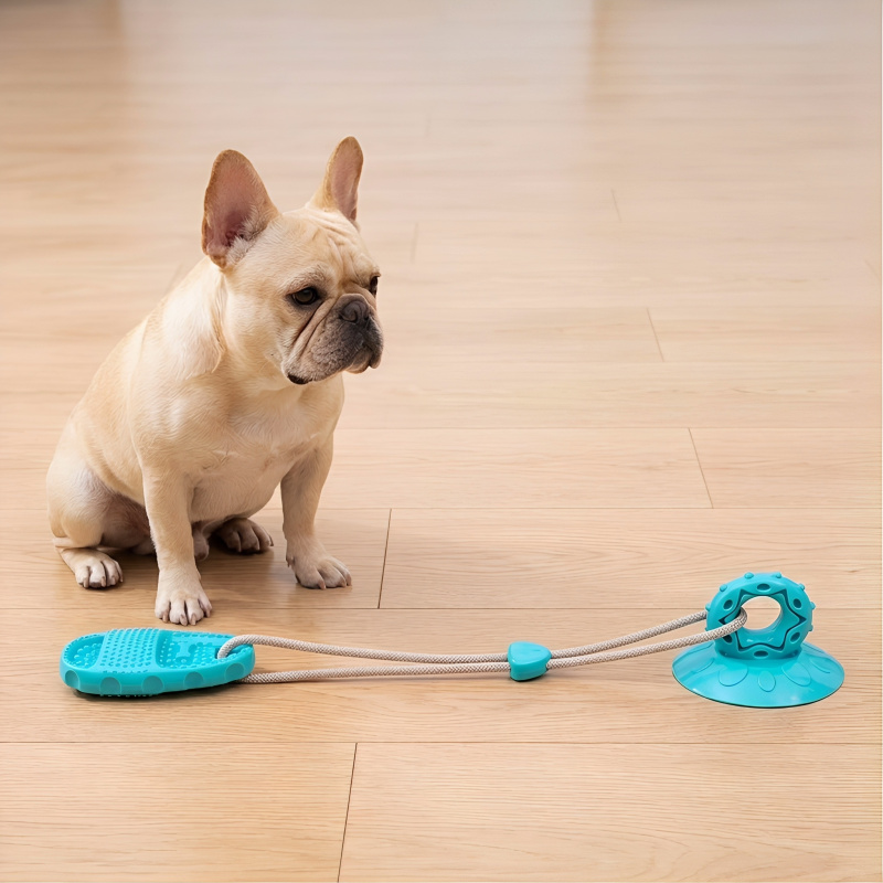 Dog Chew Toy with Suction Cup, - Pet Dental Chew Toy review and price