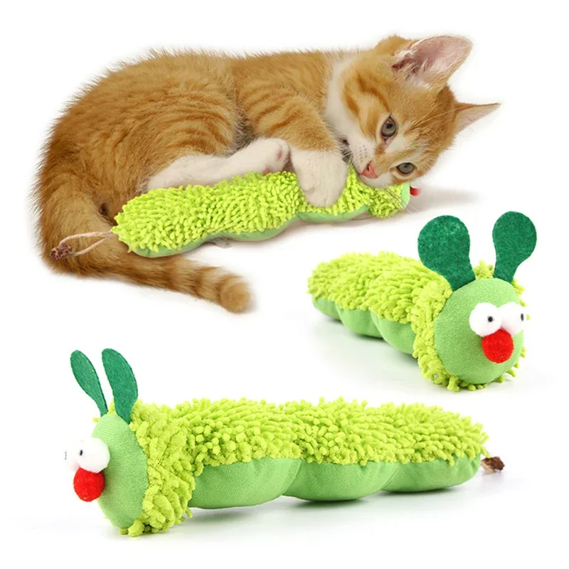 Cat Toys Plush Caterpillar Scr - Catnip Toys review and price