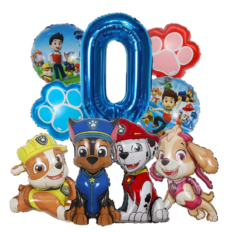 9pcs Cartoon Paw Patrol Foil B - Pet Supplies Warehouse review and price