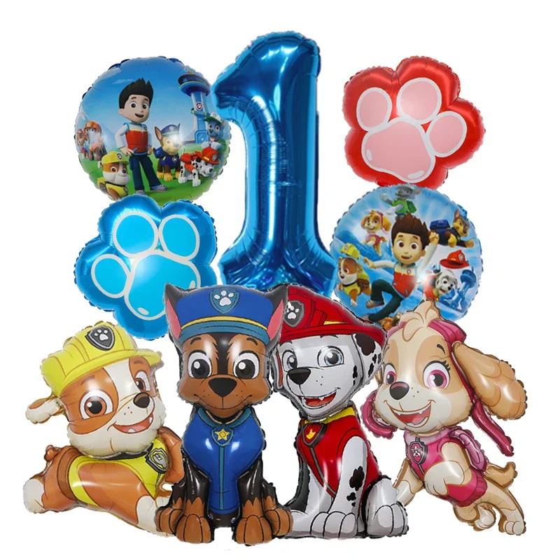 9pcs Cartoon Paw Patrol Foil B - Pet Supplies Warehouse review and price