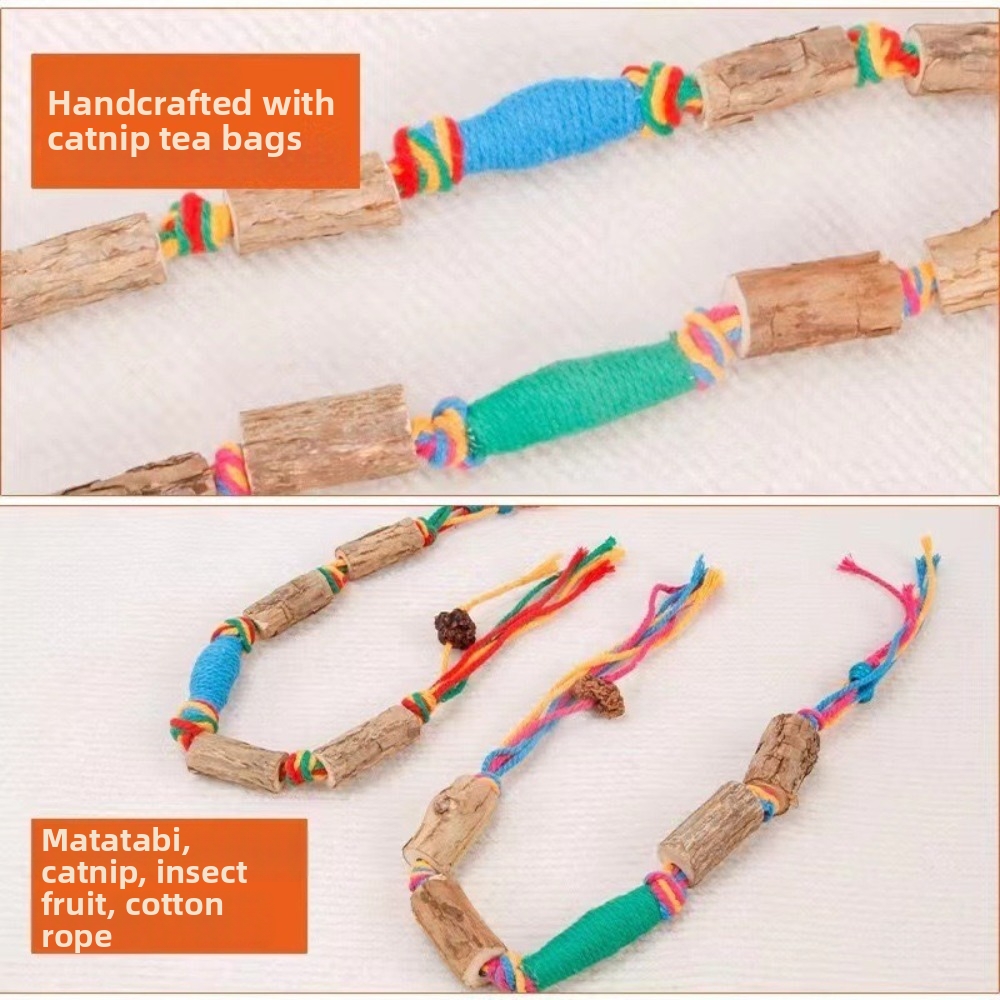 New Natural Cat Chew Toy Matat - Catnip Toys review and price